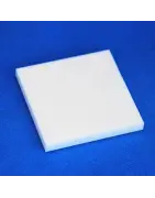 La plaque carrée en macor permet la réalisation de pièces céramiques
