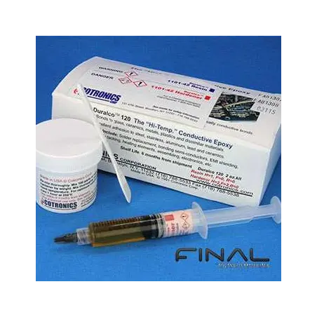Cotronics Duralco 120 Adhesive epoxy high temperature electrically conductive