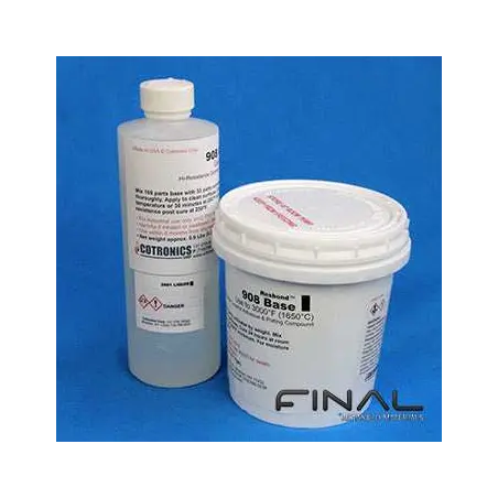 Cotronics Resbond 908 ceramic adhesive alumina high temperature