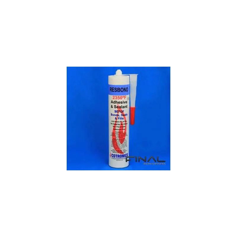 Cotronics Resbond 907GF ceramic adhesive high temperature