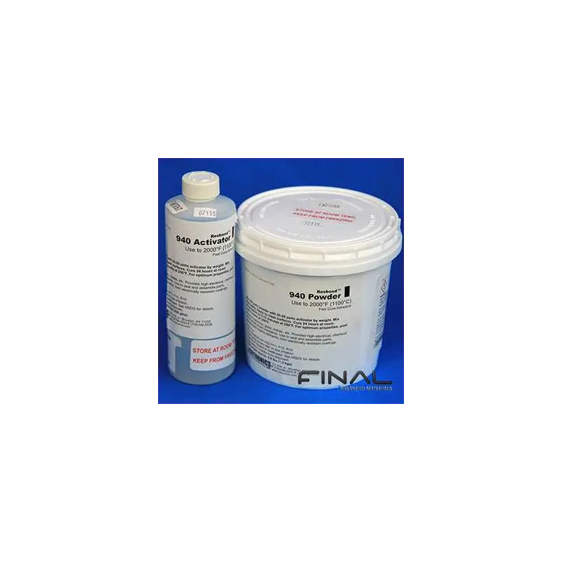 Cotronics Resbond 940 ceramic adhesive zirconia high temperature