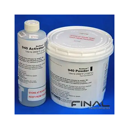 Cotronics Resbond 940 ceramic adhesive zirconia high temperature