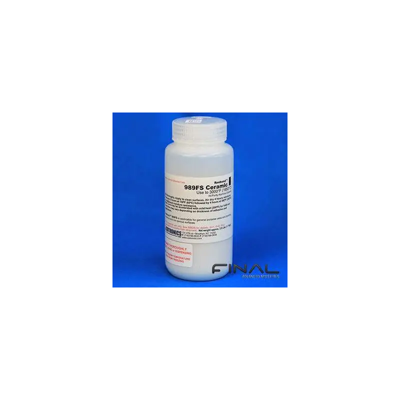 Cotronics Resbond 989FS ceramic adhesive alumina high temperature