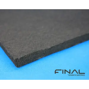 Feutre souple en fibre de graphite et carbone