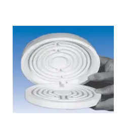 Application of silica SiO2 castable ceramic cement.
