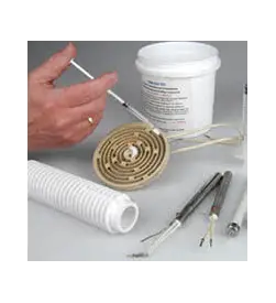 High temperature adhesive : Ceramic and epoxy