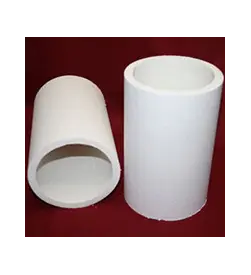 Pièce isolante en fibre silico-alumineuse. Pièce isolante en fibre silico-alumineuse.