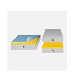 Schéma de la composition d'un film bismaléimide Schéma de la composition d'un film bismaléimide