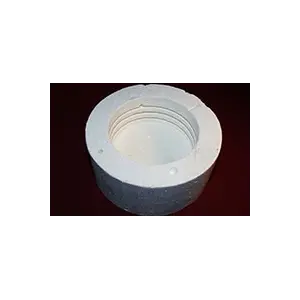 Castable ceramic cement application.