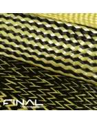 Kevlar + Carbon Fiber Hybrid Fabric