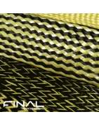 Zoom on high temperature Aramid twisted ropes.