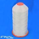 High temperature glass fiber thread