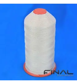 High temperature glass fiber thread