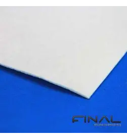 Papier en fibre céramique biosoluble isolant thermique