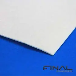 Biosoluble ceramic fiber paper thermal insulator