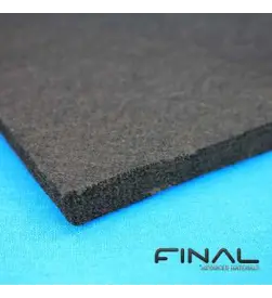 Feutre souple en fibre de graphite et carbone