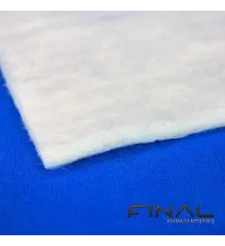 Silicate fibre felt