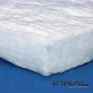 Biosoluble ceramic fiber felt high temperature insulation