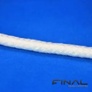 Silicate fibres braids resistant up to 1200°C.