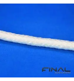 Silicate fibres braids resistant up to 1200°C. Silicate fibres braids resistant up to 1200°C.