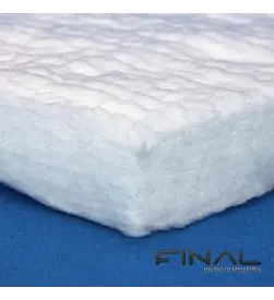 Biosoluble ceramic fiber felt high temperature insulation