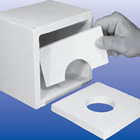  Carreaux isolants Rescor Cotronics