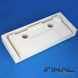 Calcium silicate machinable thermal insulation