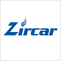 Logo de la marque Zircar Zirconia.