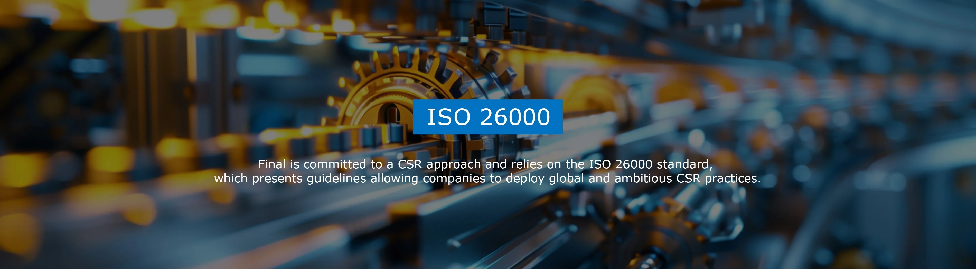 ISO 26000 - Final Advanced Materials