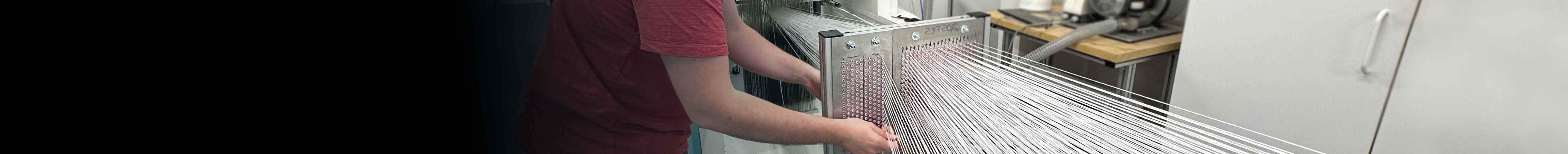 Final Advanced Materials propose le tissage à façon.